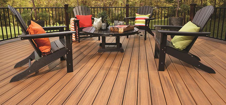 Black TREX Decking in Reseda, CA